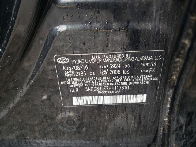 2017 HYUNDAI ELANTRA SE - 5NPD84LF7HH117610