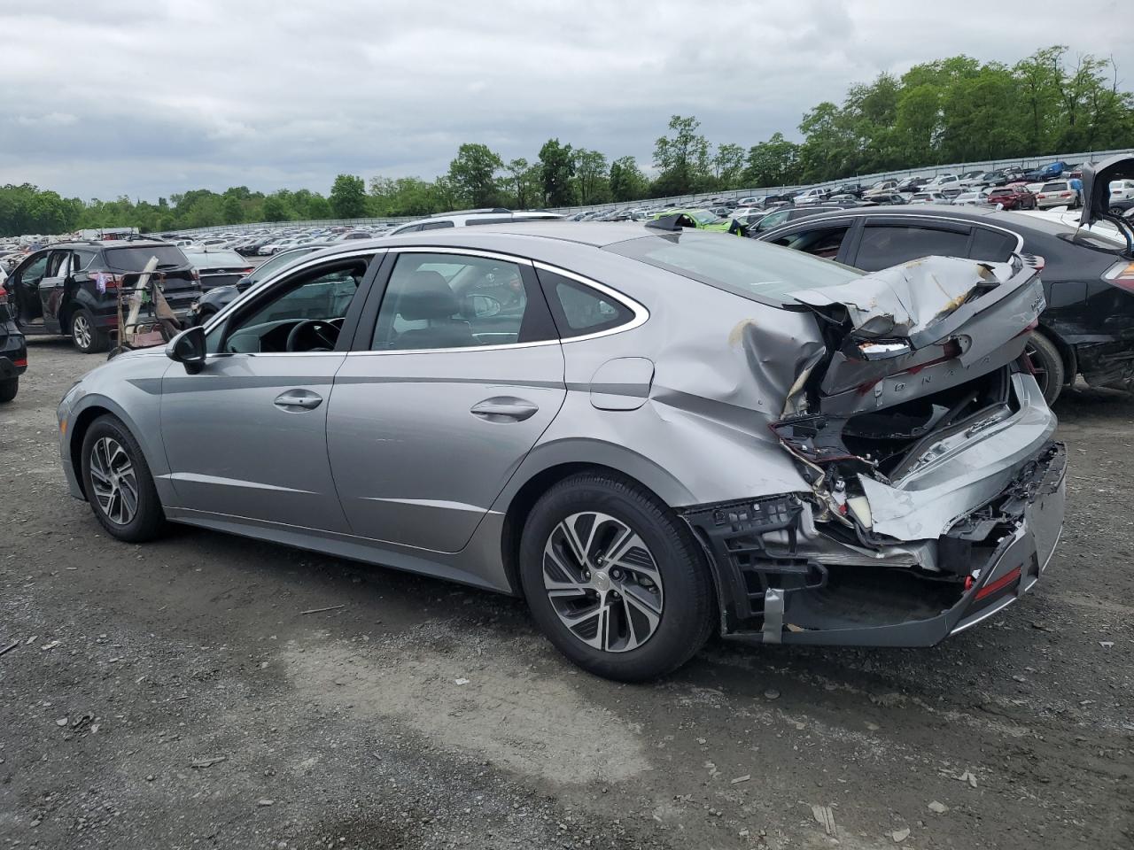 KMHL24JJ2MA018100 2021 Hyundai Sonata Hybrid