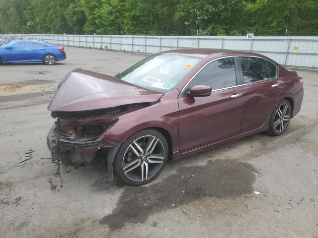 2016 Honda Accord Sport VIN: 1HGCR2F54GA145498 Lot: 55066894