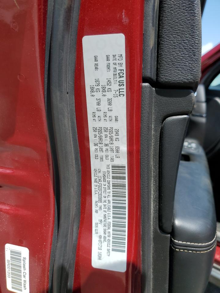 1C4RJFBG5FC933885 2015 Jeep Grand Cherokee Limited