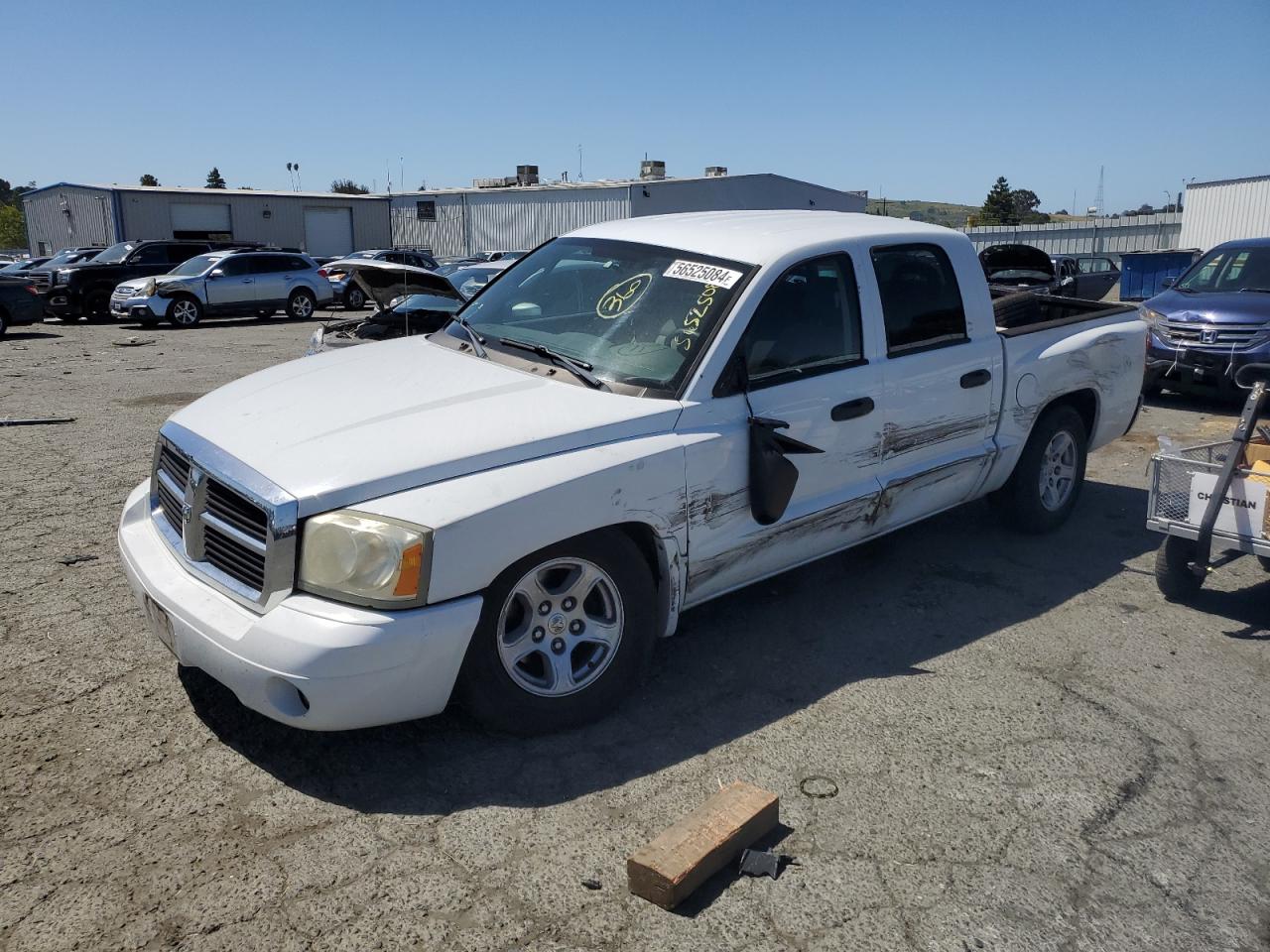 1D7HE48N76S671227 2006 Dodge Dakota Quad Slt