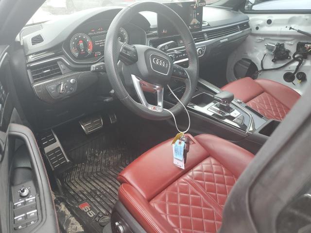 2022 AUDI S5 PRESTIG WAUB4CF55NA012192