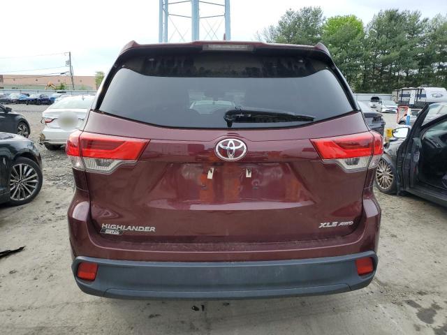 VIN 5TDJZRFH6JS889168 2018 Toyota Highlander, SE no.6