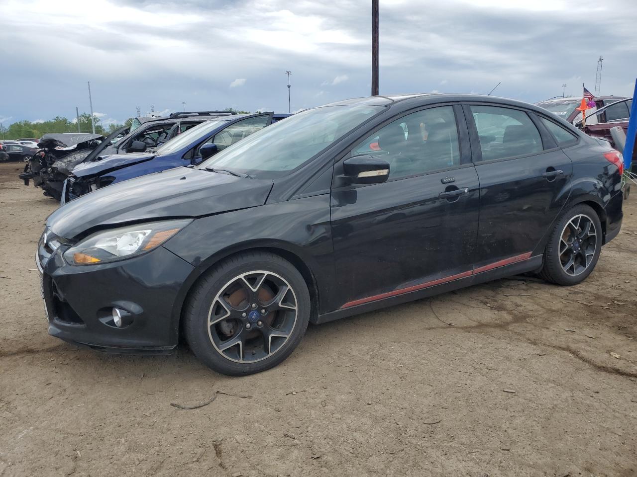 2014 Ford Focus Se vin: 1FADP3F24EL122556