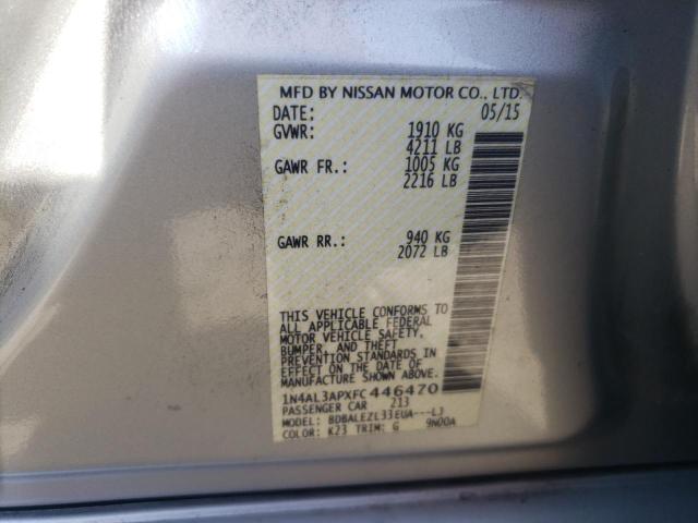 1N4AL3APXFC446470 2015 Nissan Altima 2.5