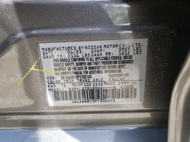 2023 Nissan Sentra S VIN: 3N1AB8BV3PY306148 Lot: 55290464