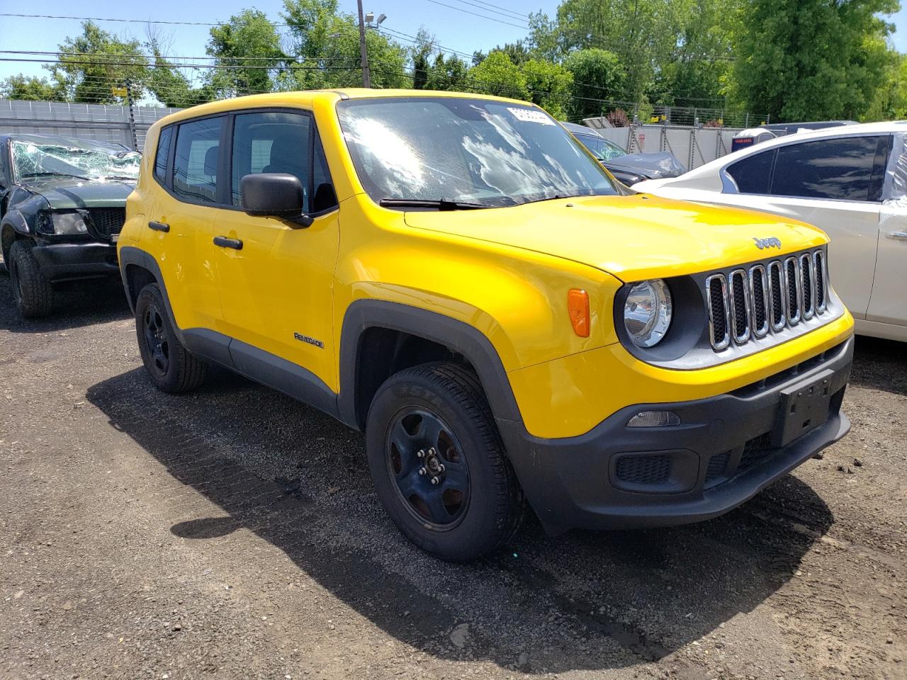 ZACCJBAW1GPD19467 2016 Jeep Renegade Sport