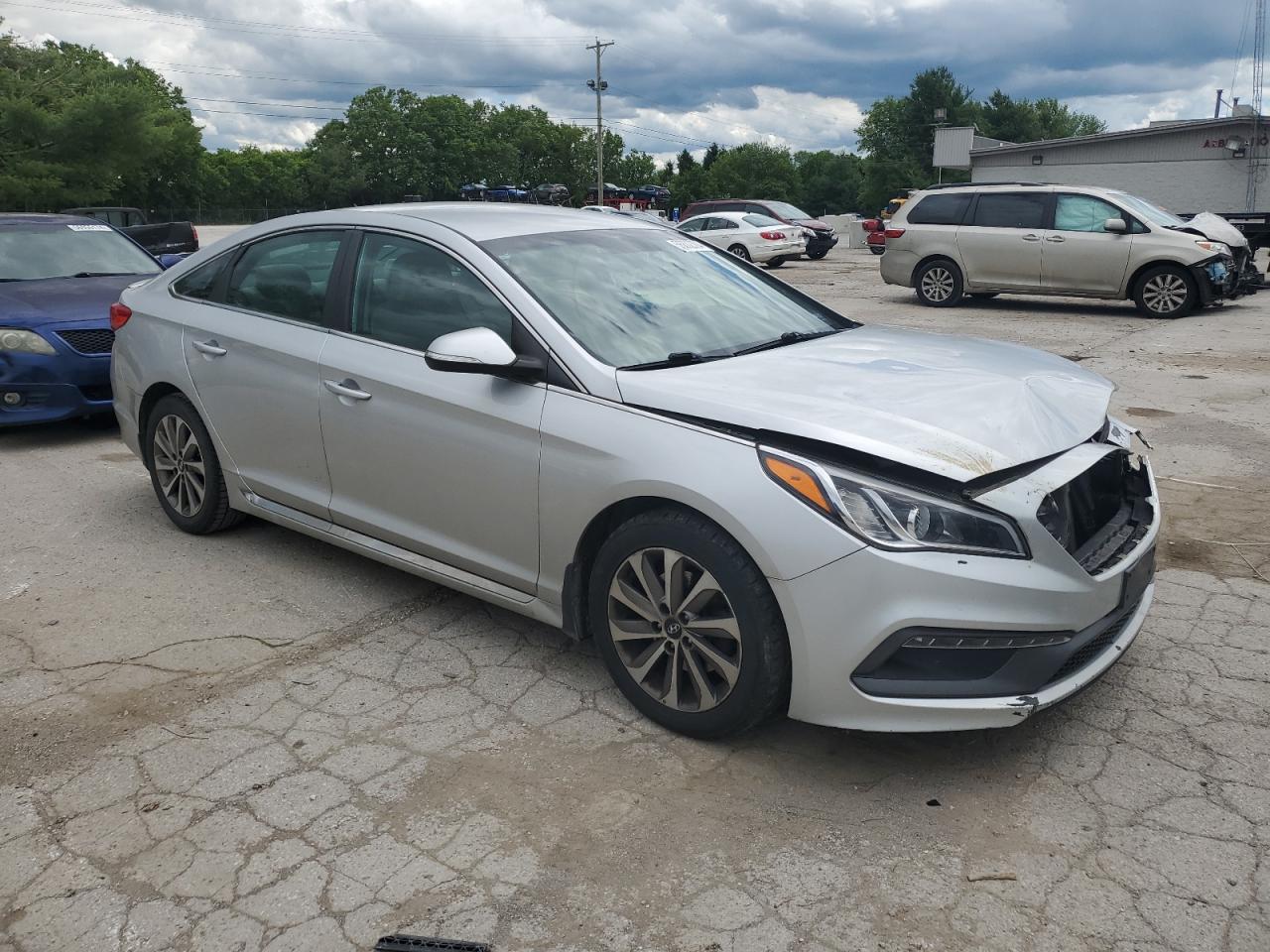 Lot #2612790566 2015 HYUNDAI SONATA SPO