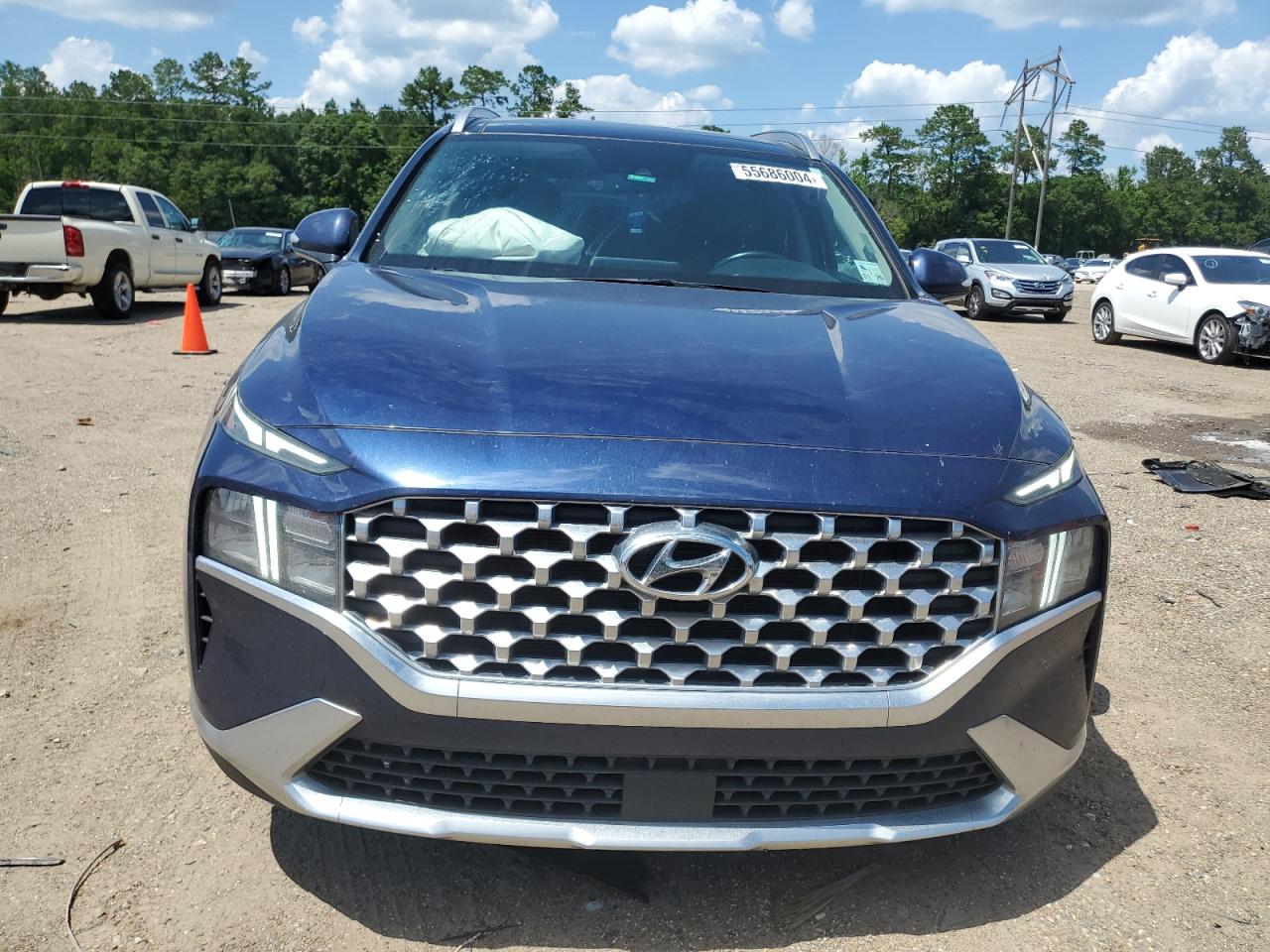 2022 Hyundai Santa Fe Sel vin: 5NMS34AJ2NH420008