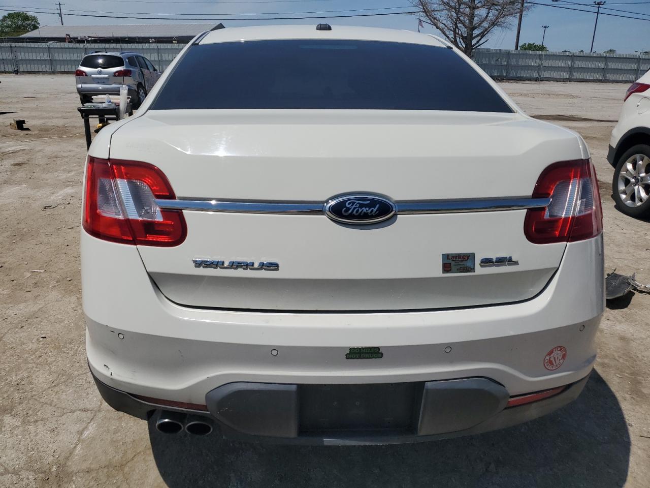 2012 Ford Taurus Sel vin: 1FAHP2EW4CG124121