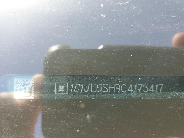 2012 Chevrolet Sonic Lt VIN: 1G1JD5SH9C4173417 Lot: 56482784