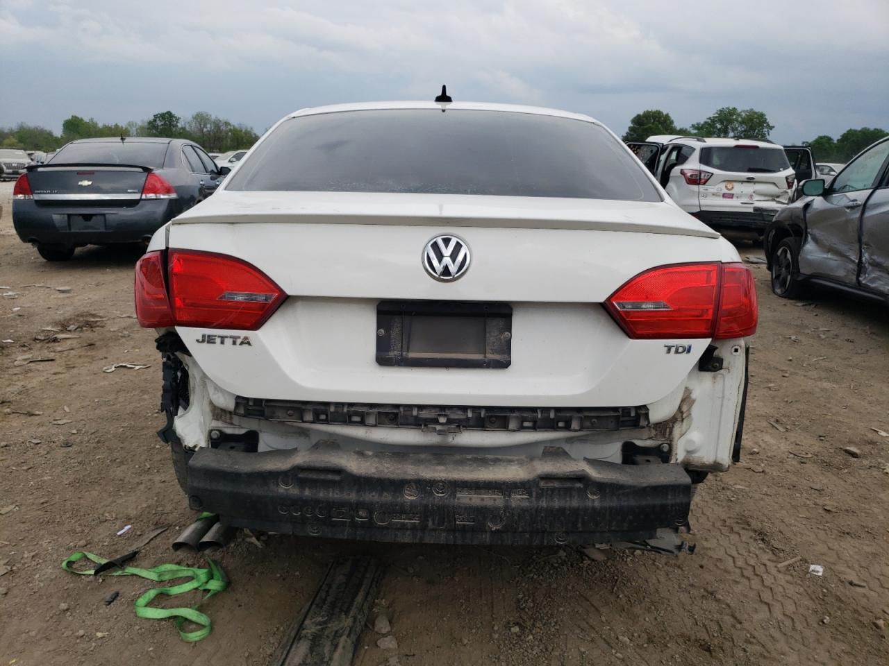 3VWLL7AJ8CM389117 2012 Volkswagen Jetta Tdi