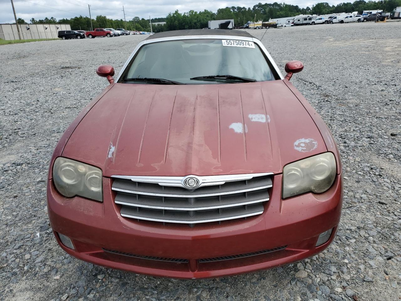 Lot #3037828276 2005 CHRYSLER CROSSFIRE