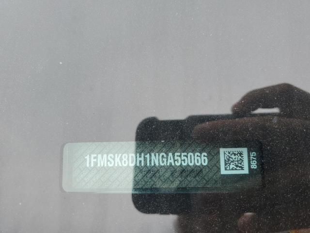 2022 Ford Explorer Xlt VIN: 1FMSK8DH1NGA55066 Lot: 56071784