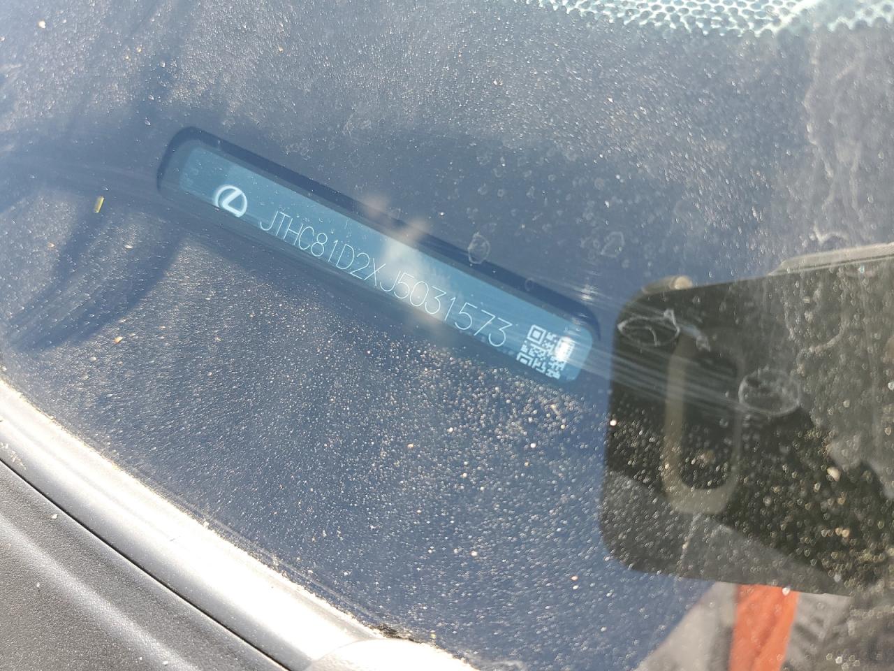 JTHC81D2XJ5031573 2018 Lexus Is 300