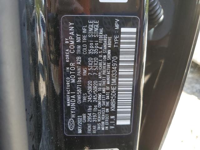 2021 Hyundai Palisade Limited VIN: KM8R5DHE1MU334970 Lot: 56377404