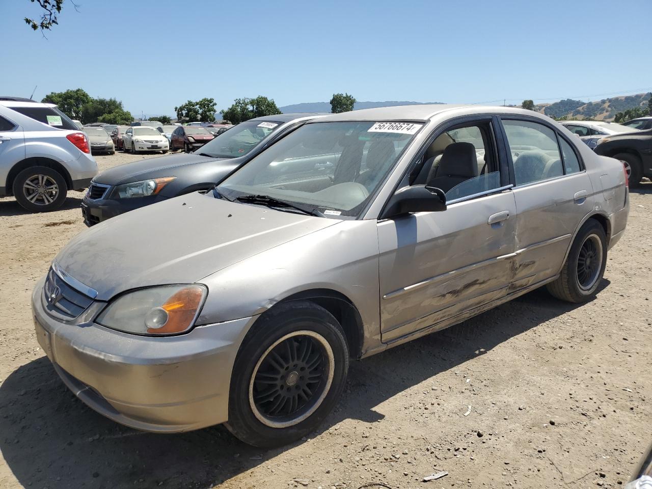 2HGES16582H509021 2002 Honda Civic Lx