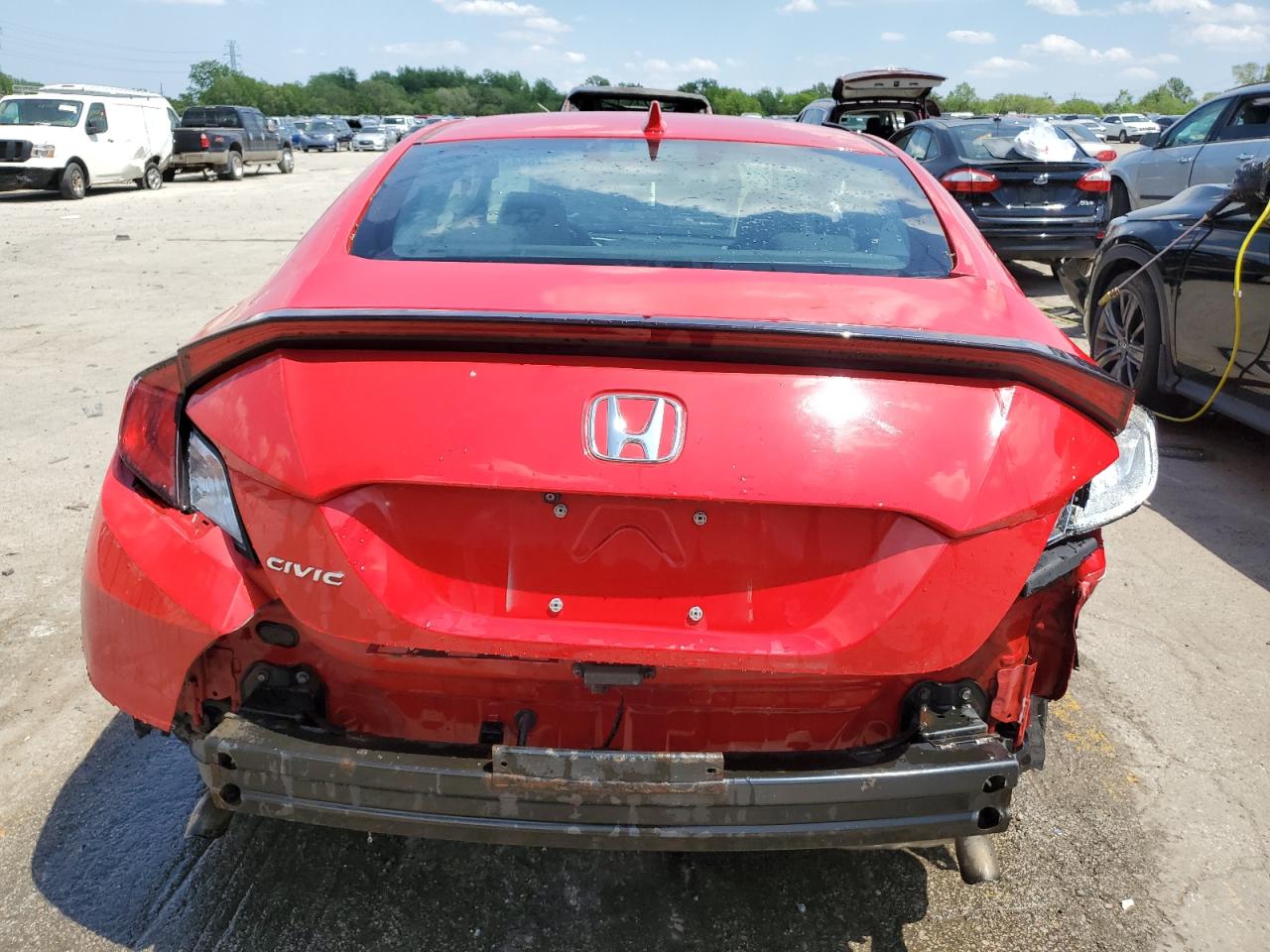 Lot #3028557963 2017 HONDA CIVIC EX