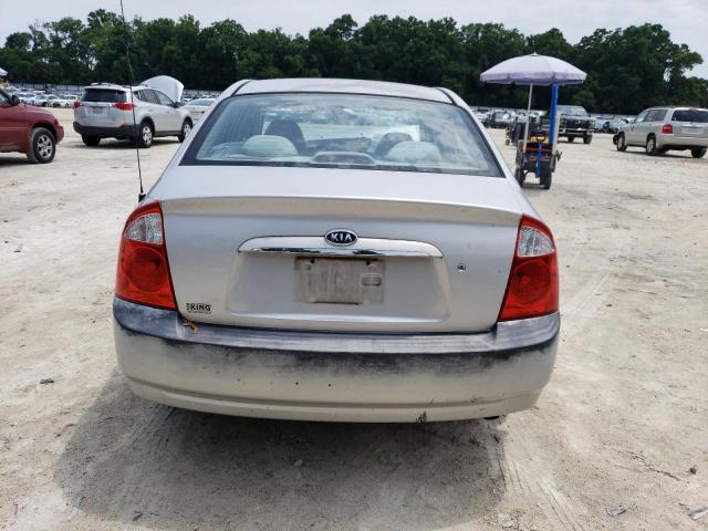2004 Kia Spectra Lx VIN: KNAFE121245029514 Lot: 55403534