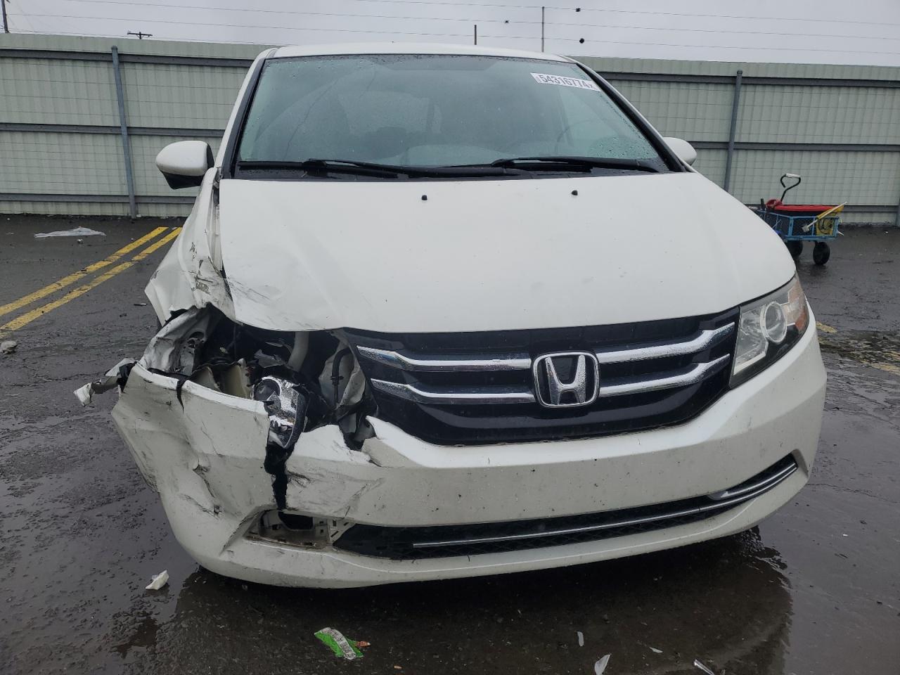 5FNRL5H42EB077707 2014 Honda Odyssey Ex