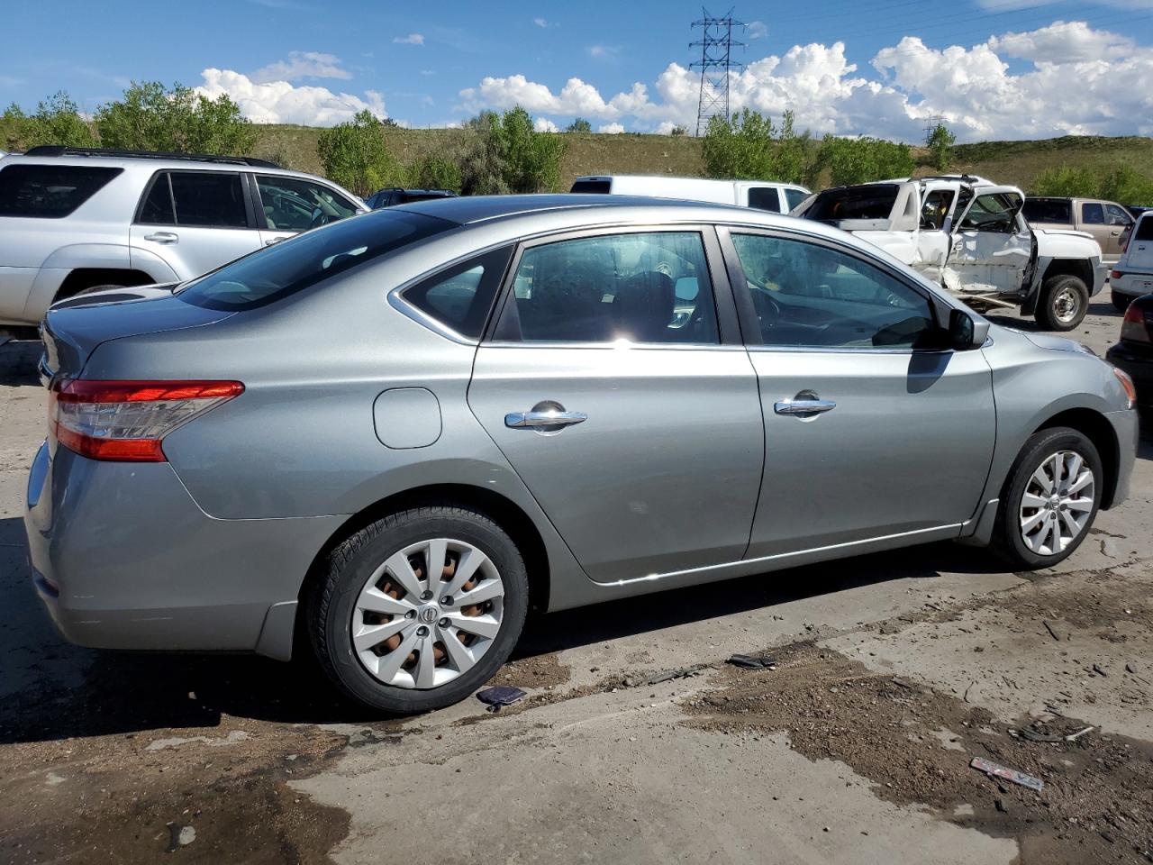 3N1AB7AP9EL681761 2014 Nissan Sentra S