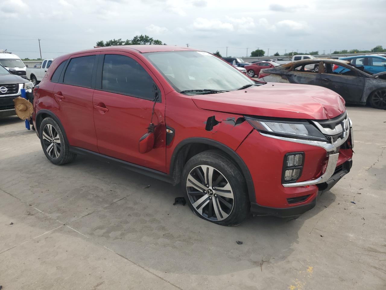 2020 Mitsubishi Outlander Sport Es vin: JA4AP3AU7LU020000