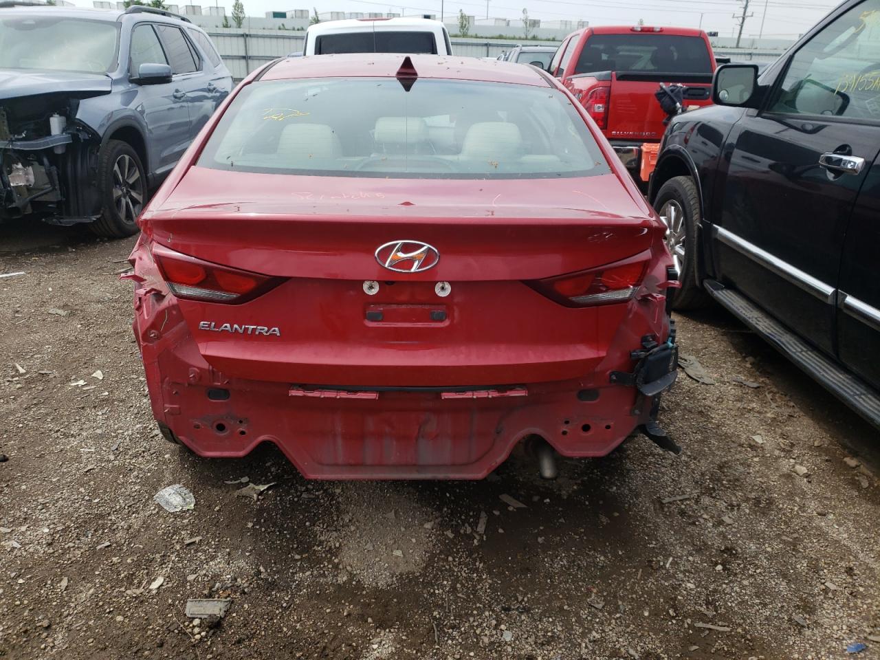 KMHD84LF6JU495098 2018 Hyundai Elantra Sel