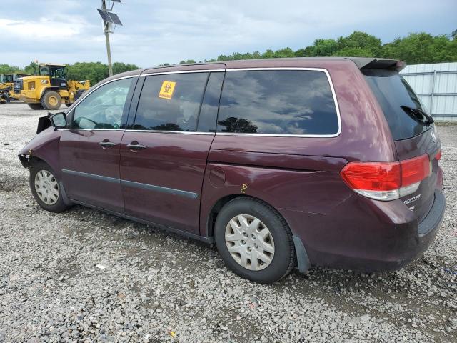 2008 Honda Odyssey Lx VIN: 5FNRL38248B081619 Lot: 53834564