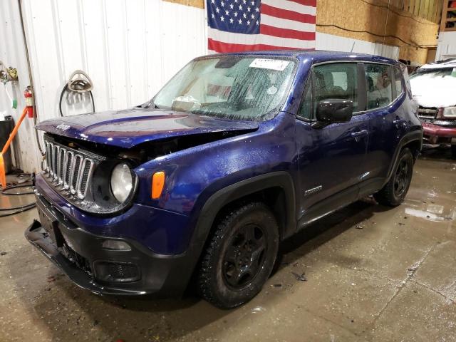 Lot #2524564505 2016 JEEP RENEGADE S salvage car