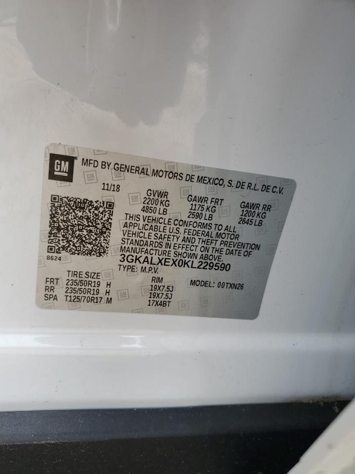 3GKALXEX0KL229590 2019 GMC Terrain Denali