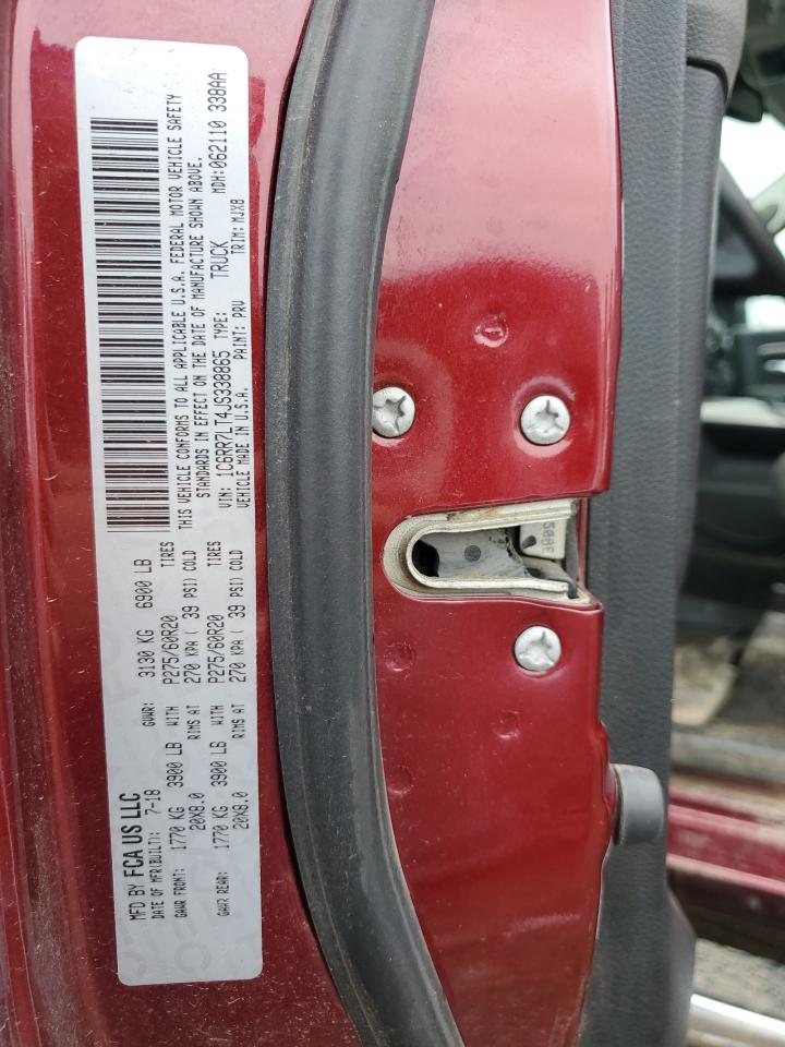 1C6RR7LT4JS338865 2018 Ram 1500 Slt