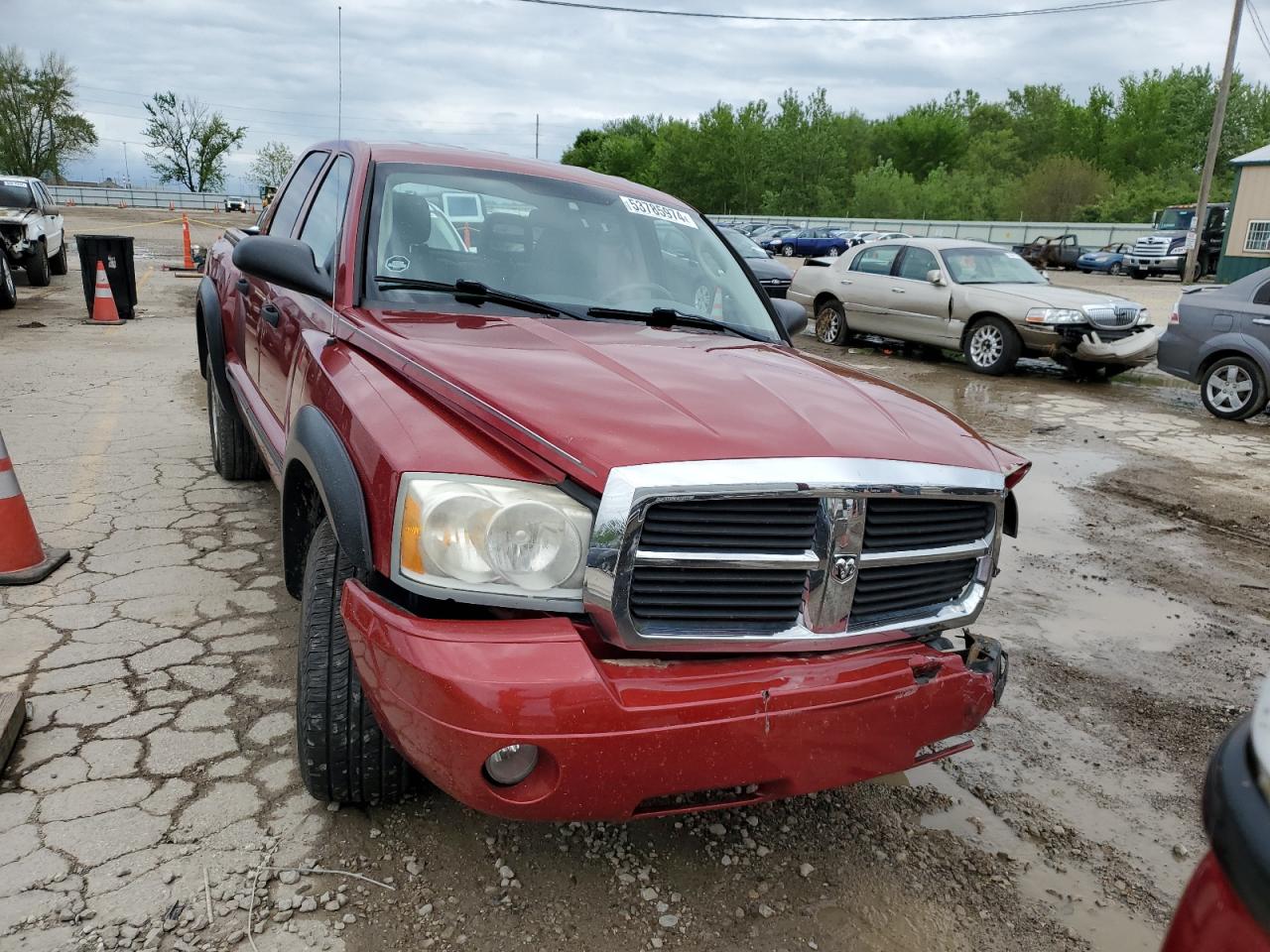 1D7HE48K36S702074 2006 Dodge Dakota Quad Slt