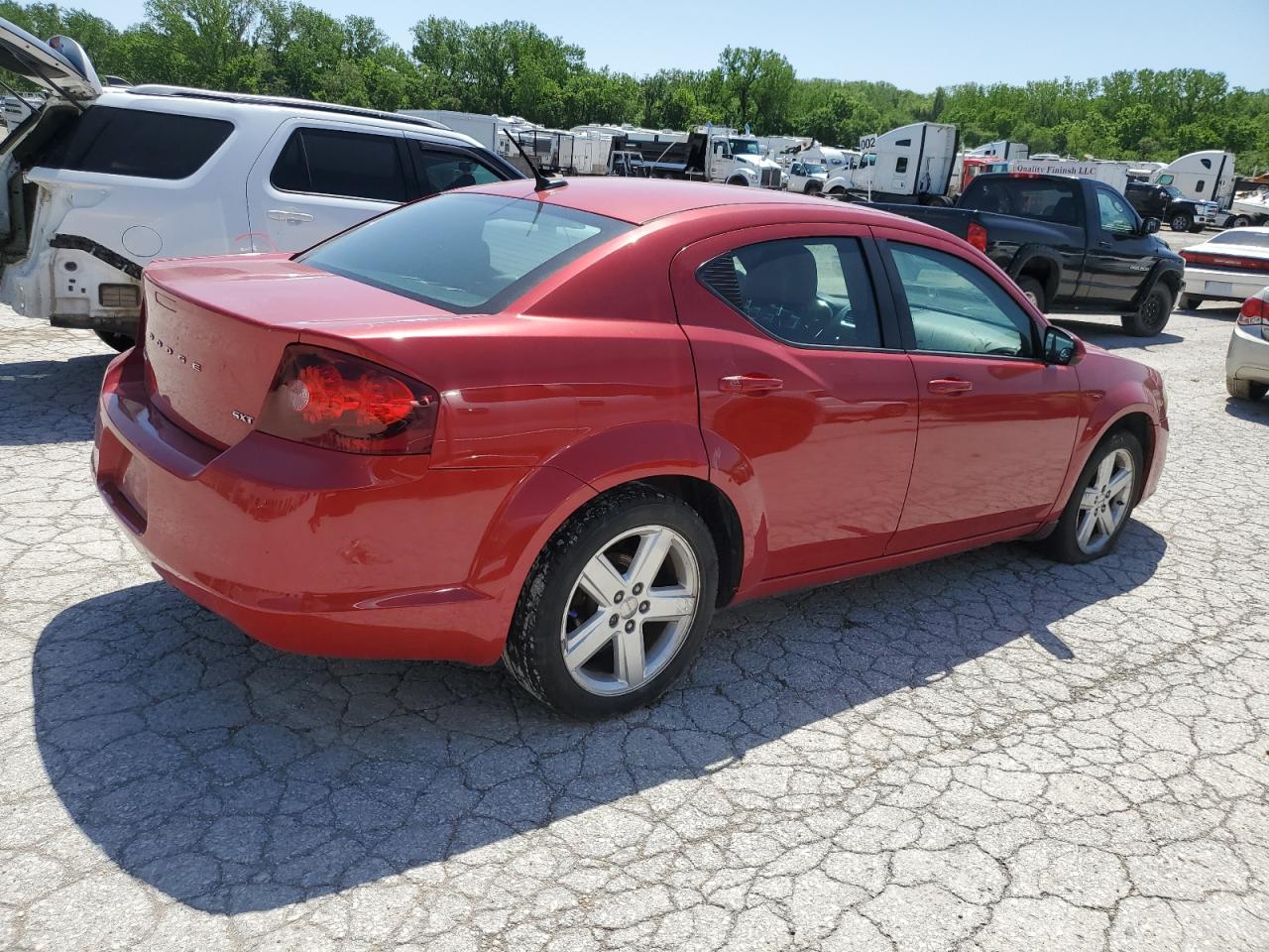 2013 Dodge Avenger Sxt vin: 1C3CDZCB8DN708352