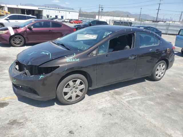 Lot #2535741176 2014 HONDA CIVIC LX salvage car