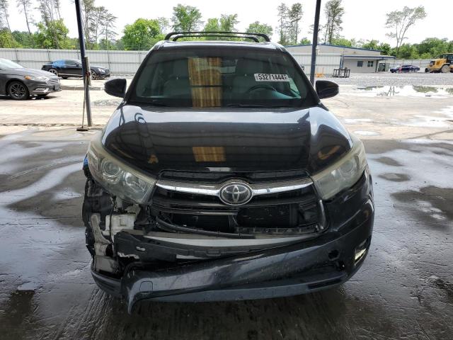 VIN 5TDDKRFH1ES040119 2014 Toyota Highlander, Limited no.5