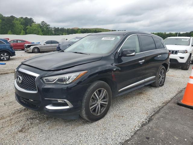 Lot #2540541446 2020 INFINITI QX60 LUXE salvage car