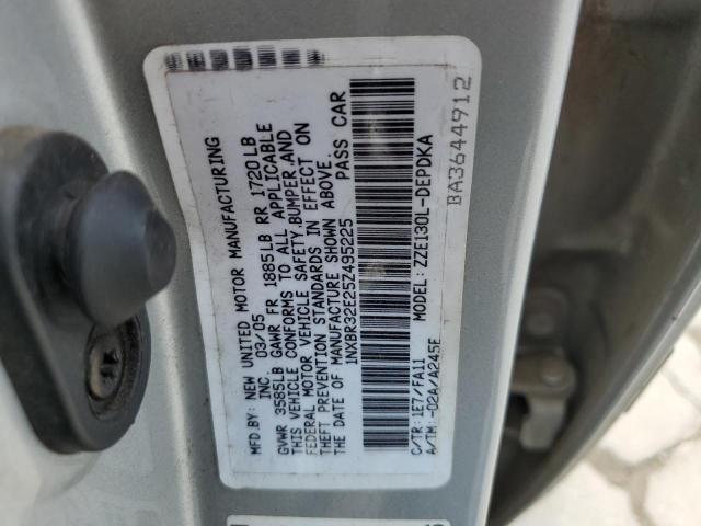 2005 Toyota Corolla Ce VIN: 1NXBR32E25Z495225 Lot: 52696614