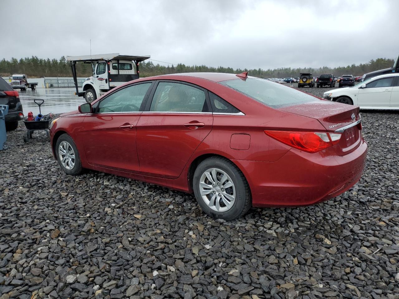 Lot #2505406897 2012 HYUNDAI SONATA GLS