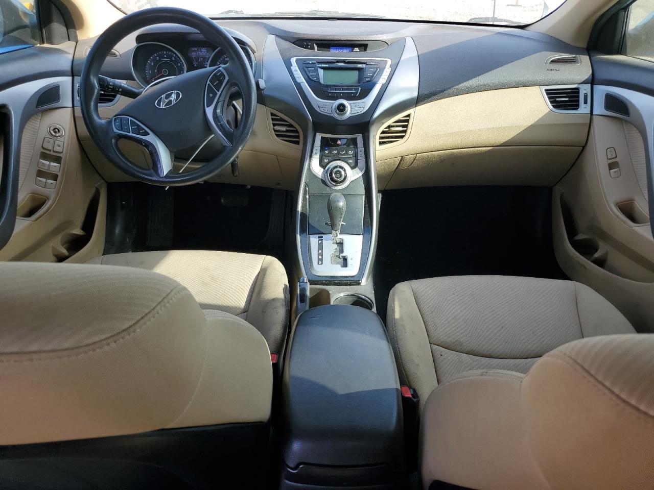 KMHDH4AE2CU219451 2012 Hyundai Elantra Gls