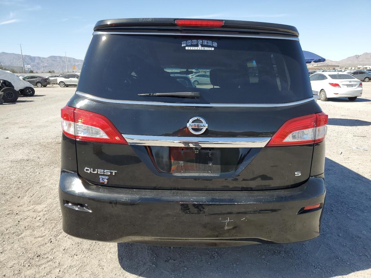 2012 Nissan Quest S vin: JN8AE2KP3C9038595