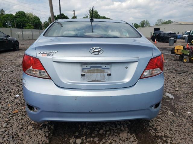 2013 Hyundai Accent Gls VIN: KMHCT4AE2DU563020 Lot: 54620184