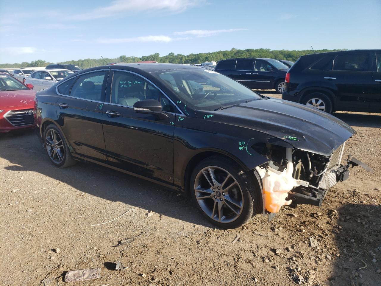 2013 Ford Fusion Titanium vin: 3FA6P0D96DR266293