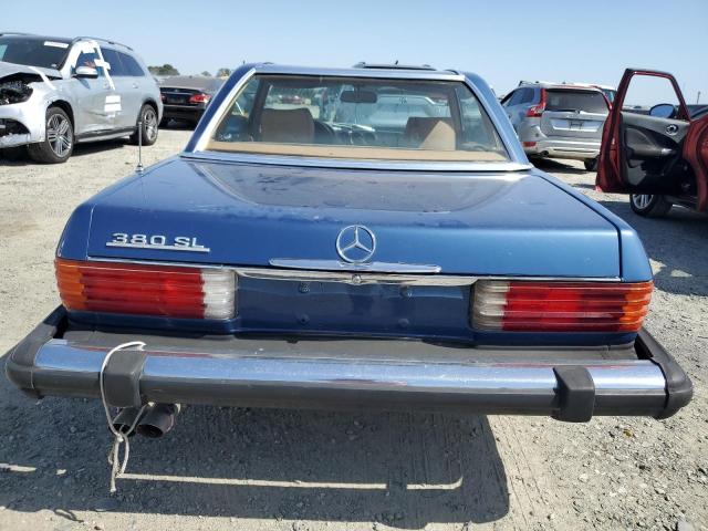 1981 Mercedes-Benz 380 Sl VIN: WDBBA45A5BB009233 Lot: 56118924