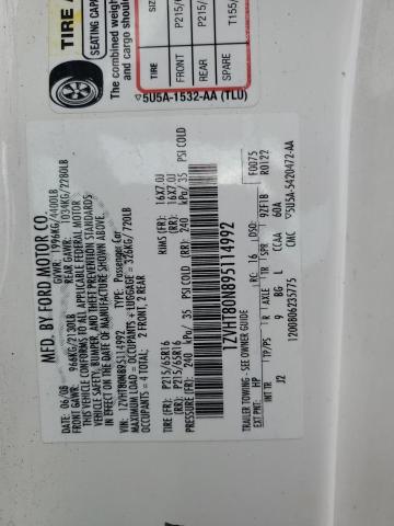 2009 Ford Mustang VIN: 1ZVHT80N895114992 Lot: 55706794