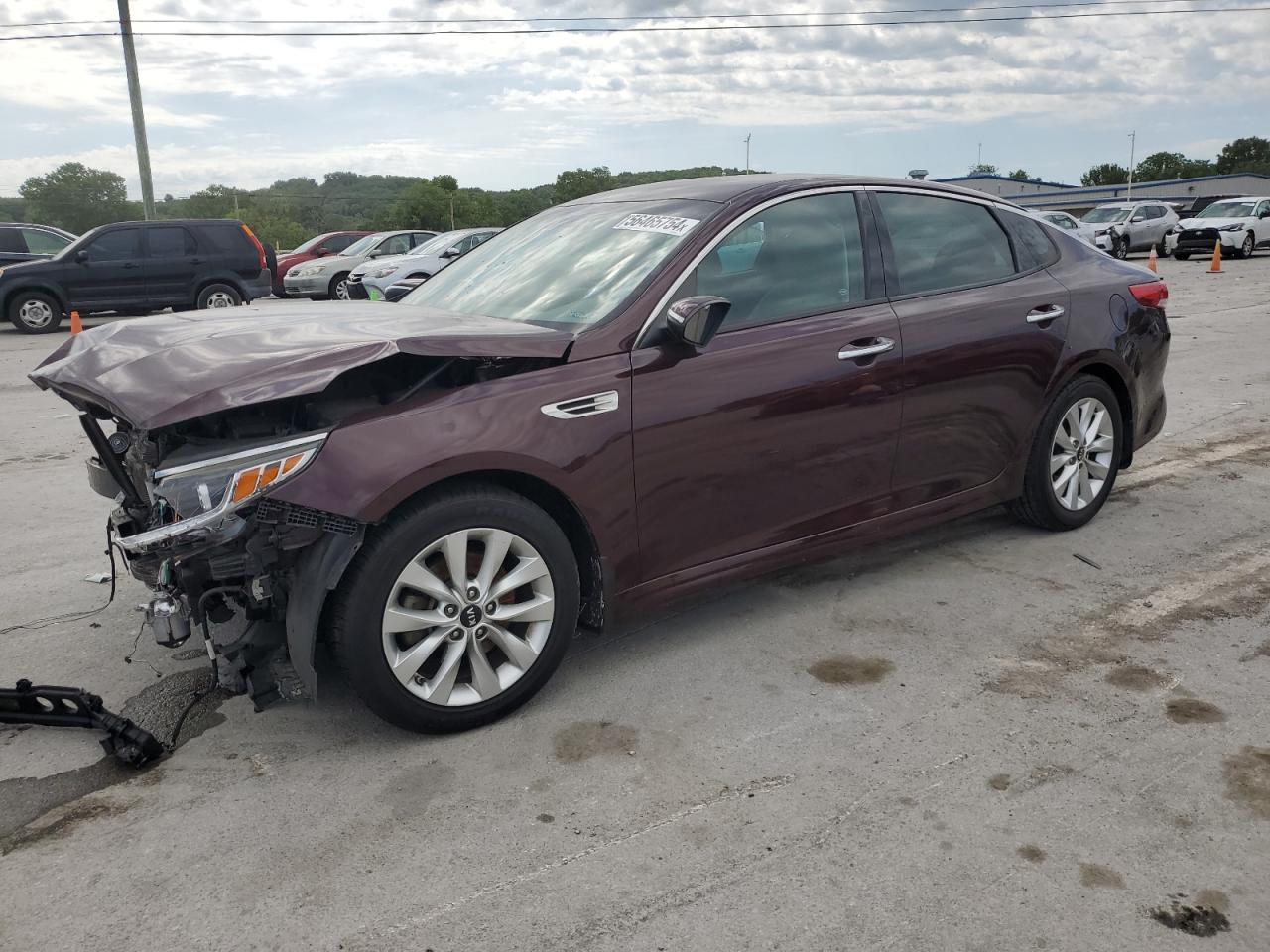 5XXGU4L36GG017457 2016 Kia Optima Ex