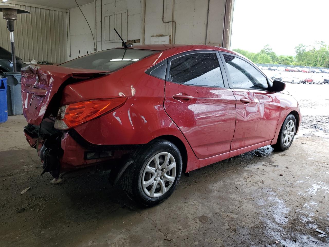 KMHCT4AE5EU756697 2014 Hyundai Accent Gls