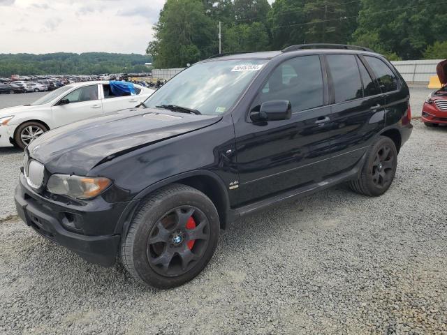 Lot #2572256886 2006 BMW X5 4.4I salvage car