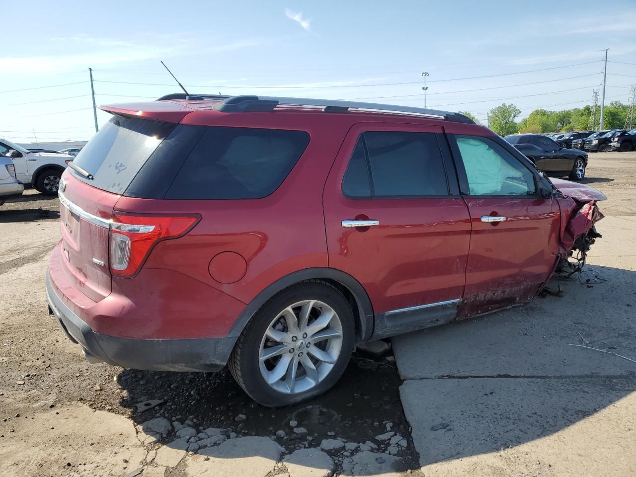 1FM5K8D88EGB89215 2014 Ford Explorer Xlt