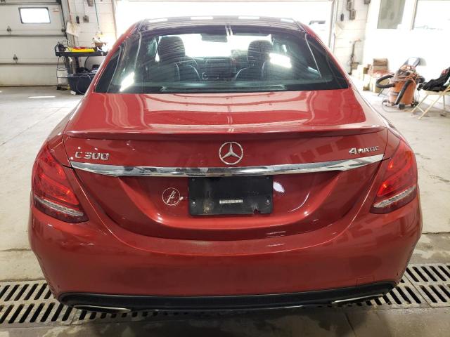 2016 Mercedes-Benz C 300 4Matic VIN: 55SWF4KB5GU135984 Lot: 56026924