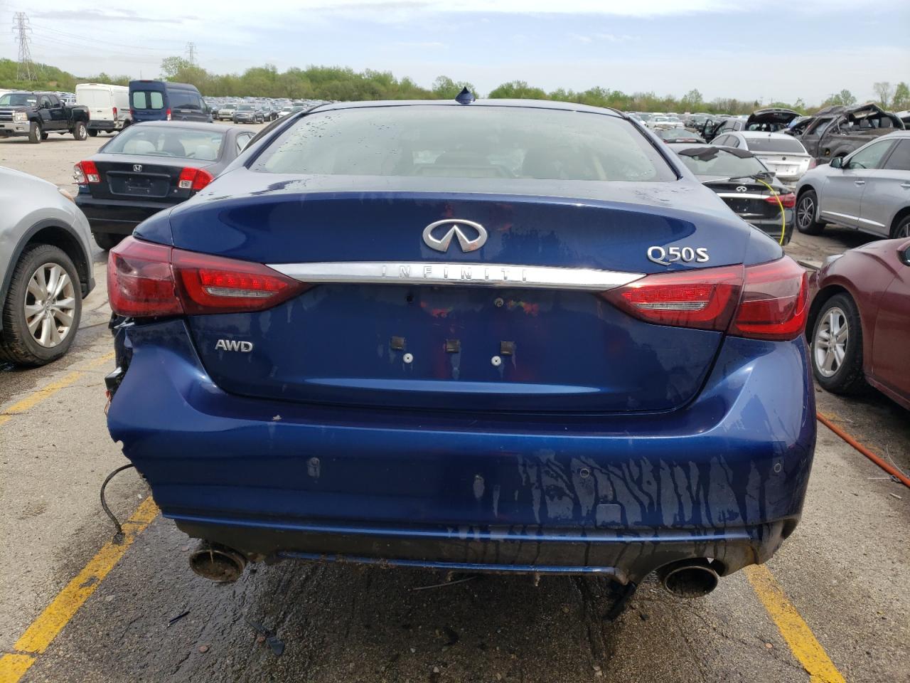 JN1EV7AR6KM551299 2019 Infiniti Q50 Luxe